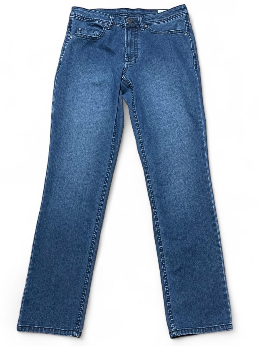 Buffalo David Bitton Jeans Men's 30 x 32 Jackson Slim Straight Stretch Dark Wash